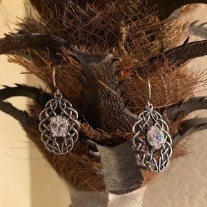 92.5% sterling silver earrings